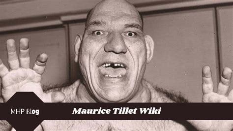 maurice tillet height|maurice tillet wrestler height.